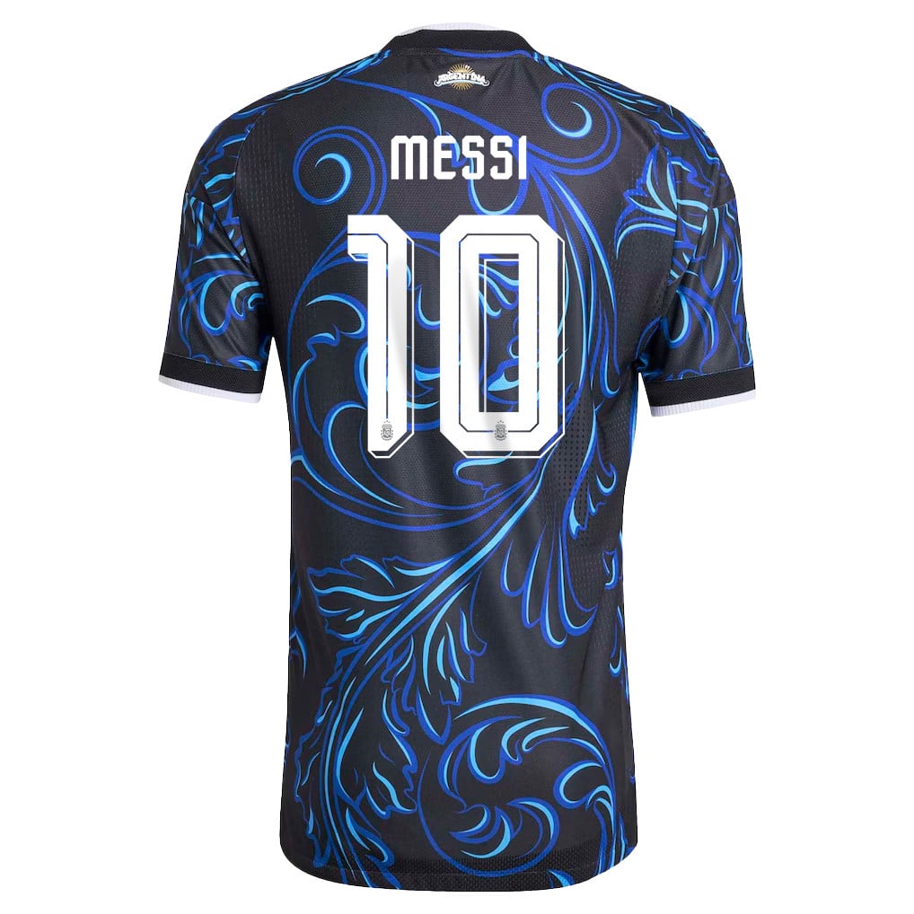 Lionel Messi 10 Argentina National Team 2026 Away Jersey - Black, Men