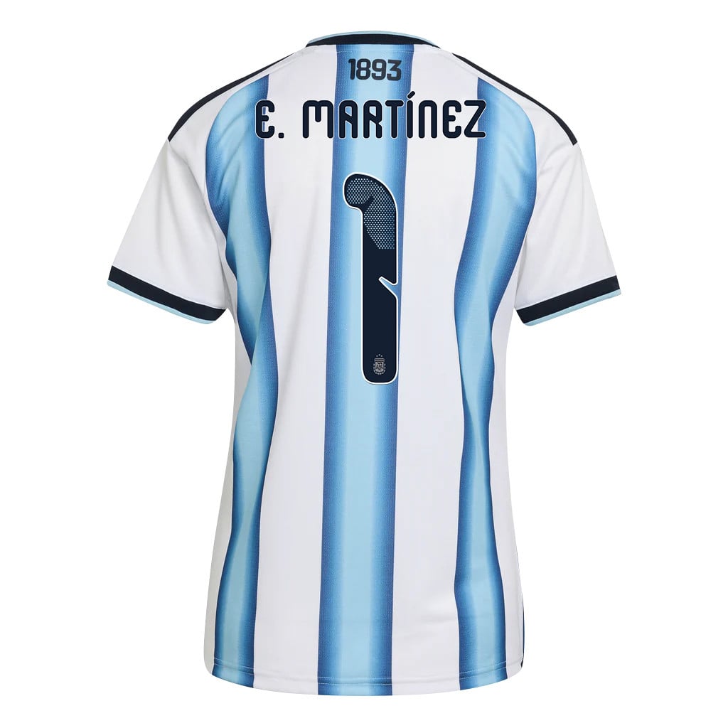 Emiliano Martínez 1 Women's Argentina National Team 2026 Home Jersey - White