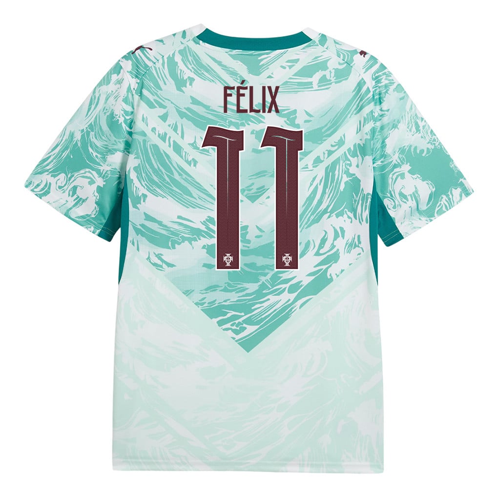 João Félix 11 Portugal National Team 2026 Away Jersey - White, Men