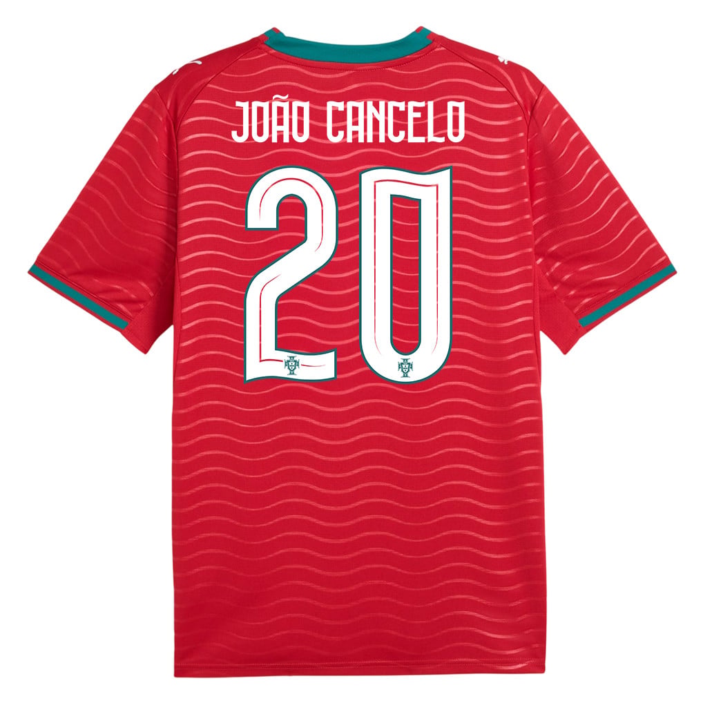 João Cancelo 20 Portugal National Team 2026 Home Jersey - Red, Men