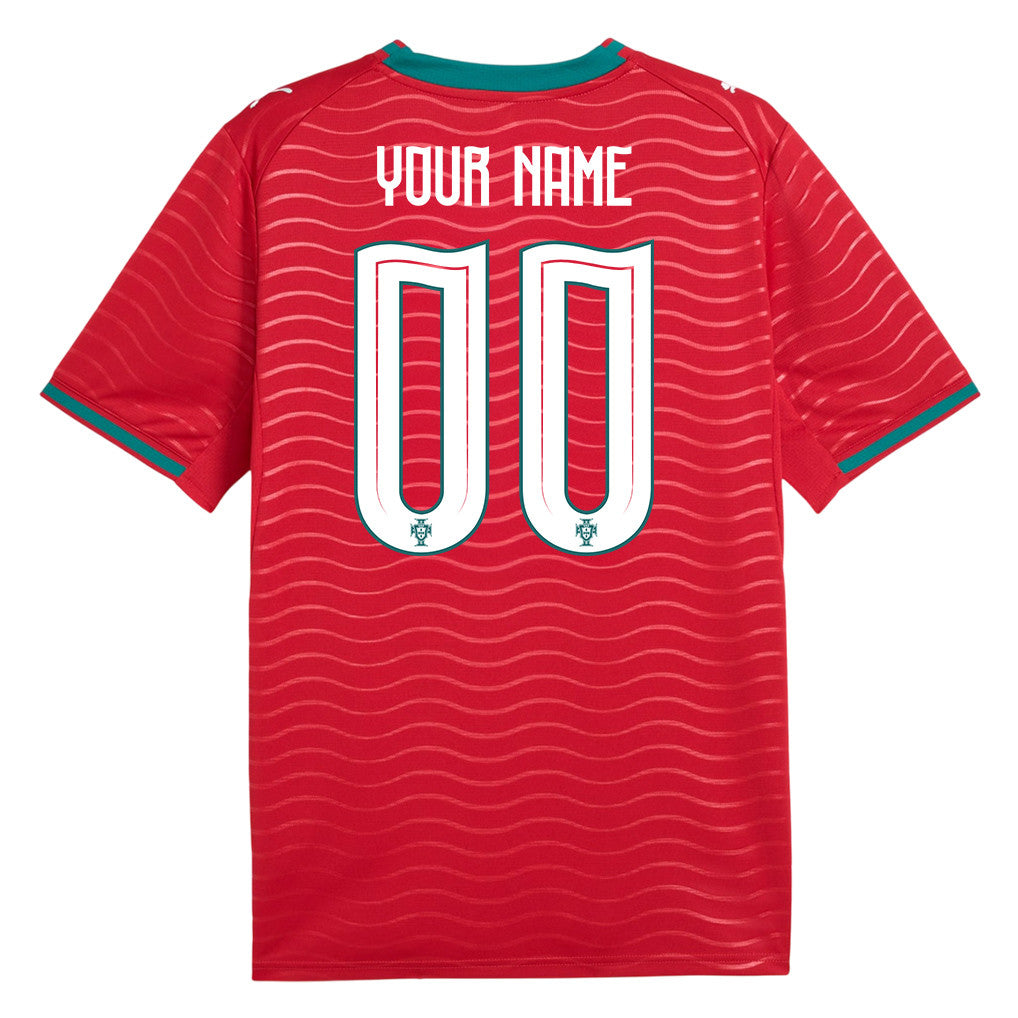Portugal National Team 2026 x World Cup Patch Home Jerse - Personalized - Red, Men