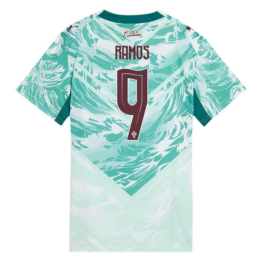 Gonçalo Ramos 9 Portugal National Team 2026 Women's Away Jersey - White