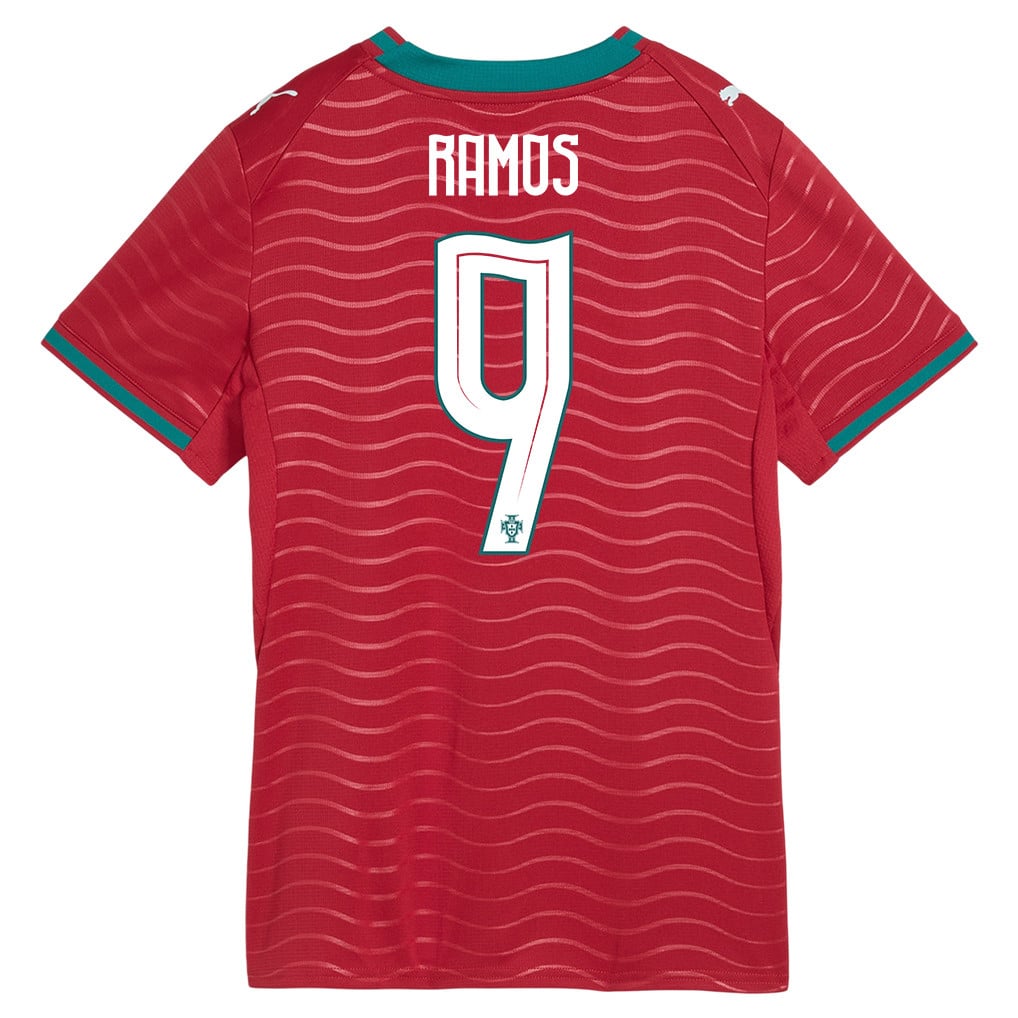 Gonçalo Ramos 9 Women's Portugal National Team 2026 Home Jersey - Red