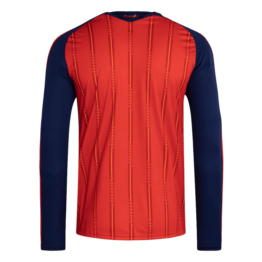 Spain National Team 2026 Home Long Sleeve Jersey - Red