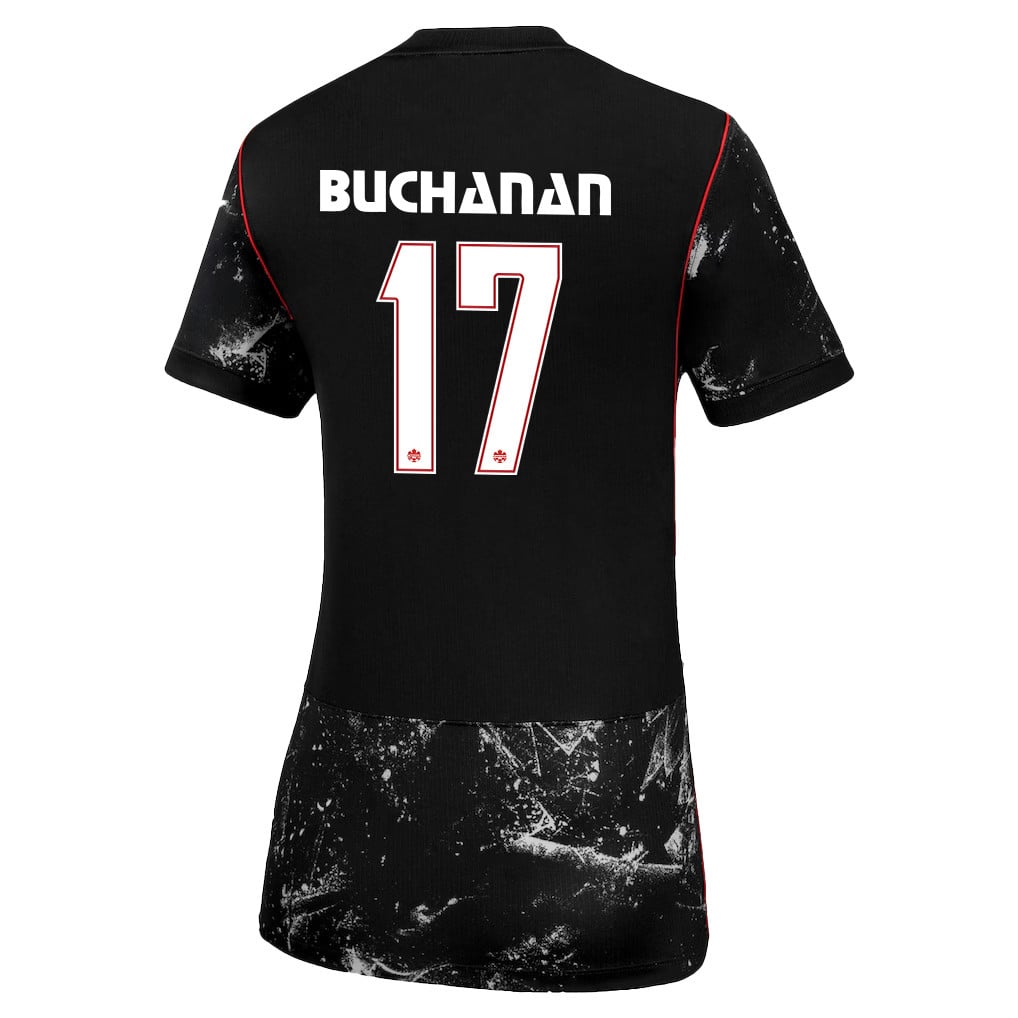 Kadeisha Buchanan 17 Women's Canada National Team 2026 Away Jersey - Black