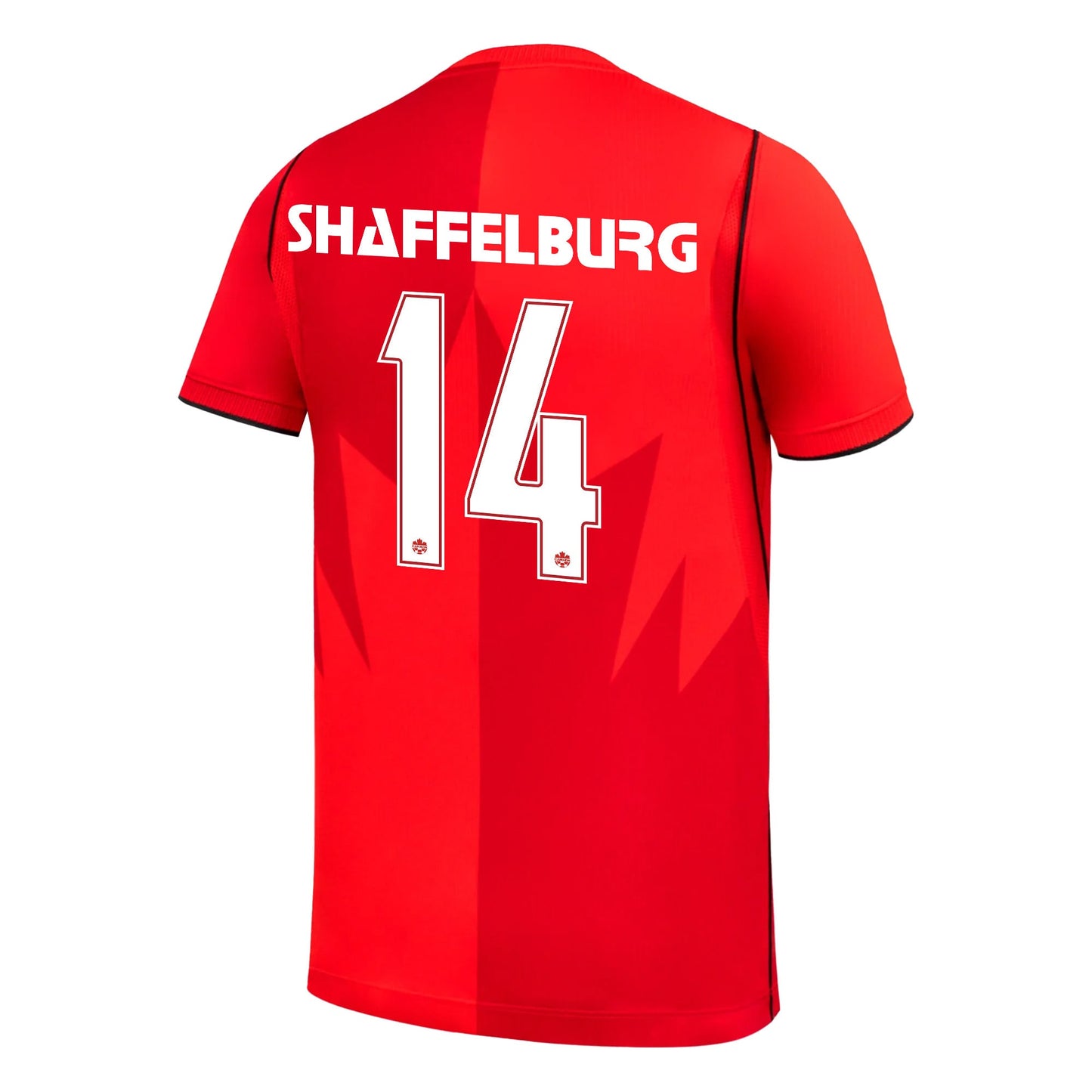 Jacob Shaffelburg 14 Youth Canada National Team 2026 Home Jersey - Red