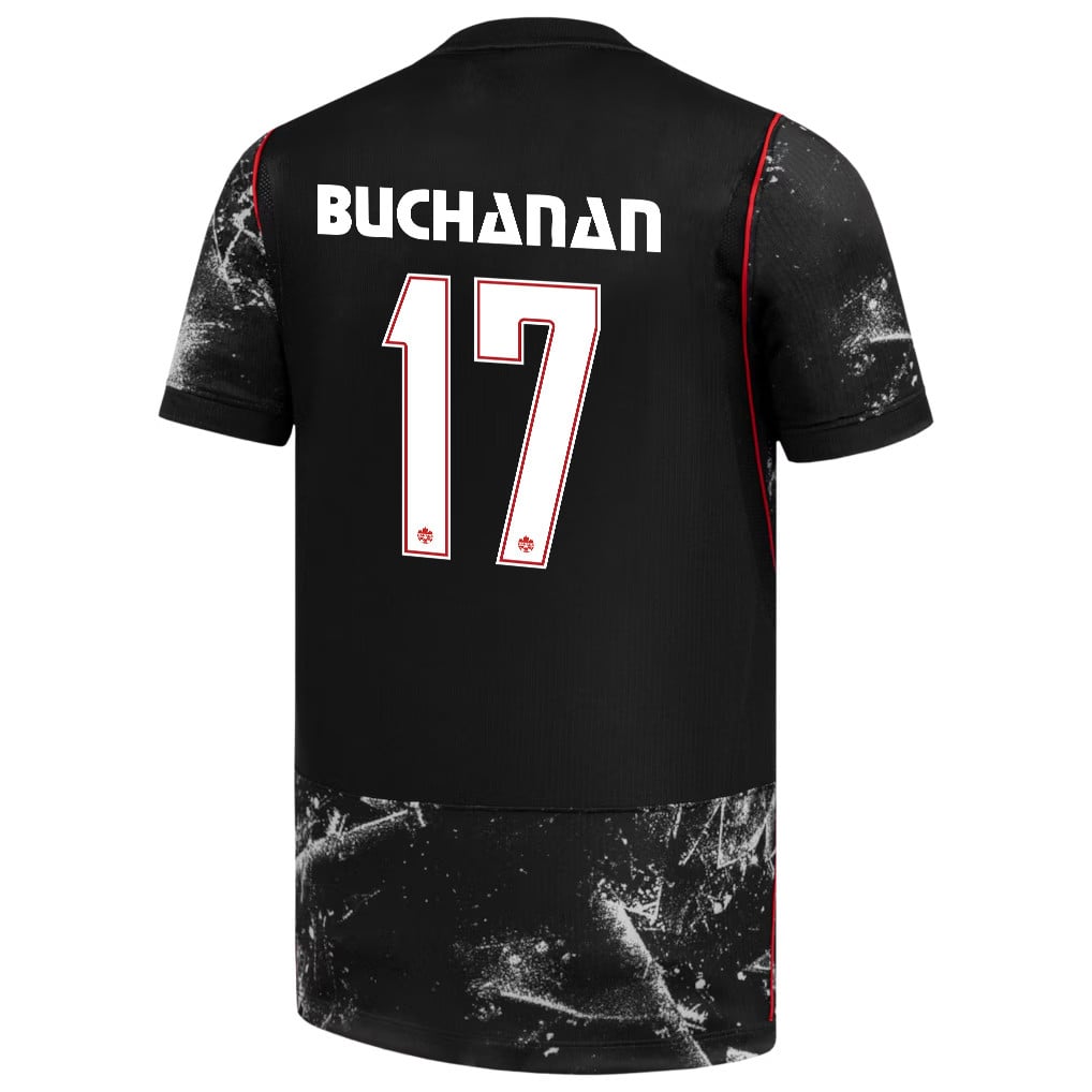 Kadeisha Buchanan 17 Canada National Team 2026 Away Jersey - Black, Men