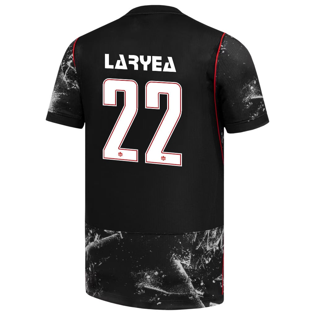 Richie Laryea 22 Canada National Team 2026 Away Jersey - Black, Men
