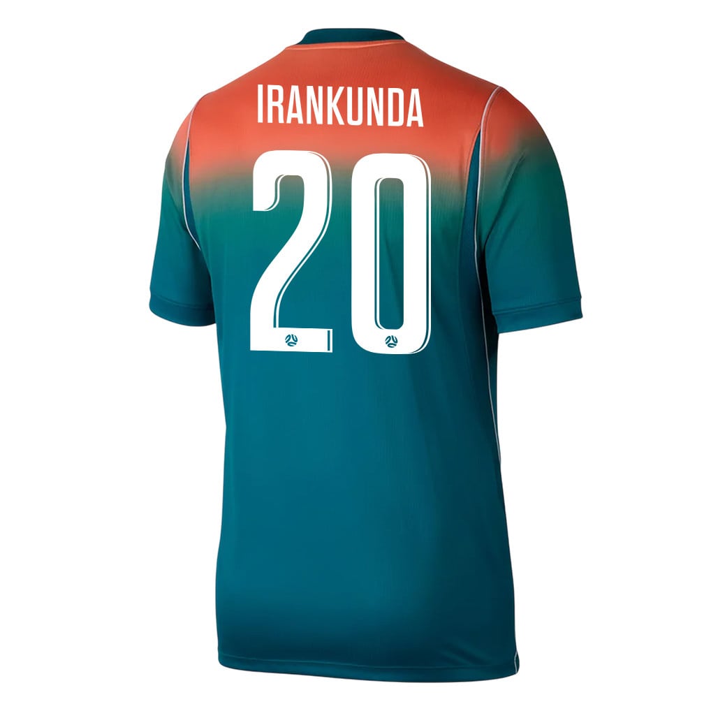 Nestory Irankunda 20 Australia National Team 2026 Away Jersey - Teal, Men