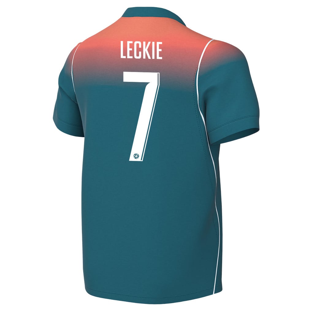 Mathew Leckie 7 Youth Australia National Team 2026 Away Jersey - Teal