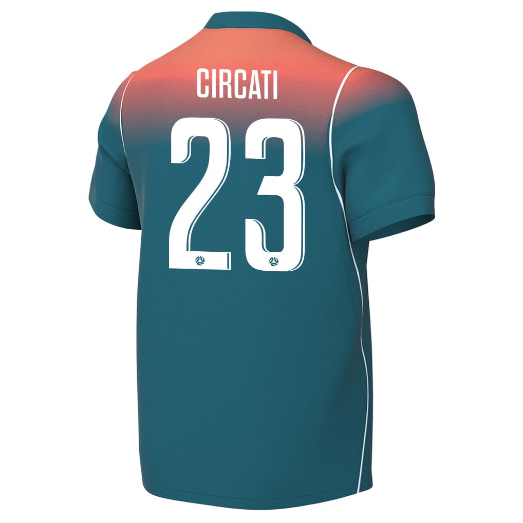 Alessandro Circati 23 Youth Australia National Team 2026 Away Jersey - Teal