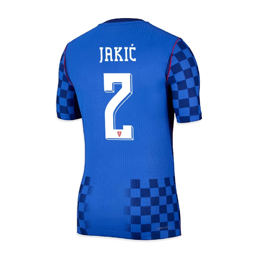 Kristijan Jakić 2 Croatia National Team 2026 Away Jersey - Men, Blue
