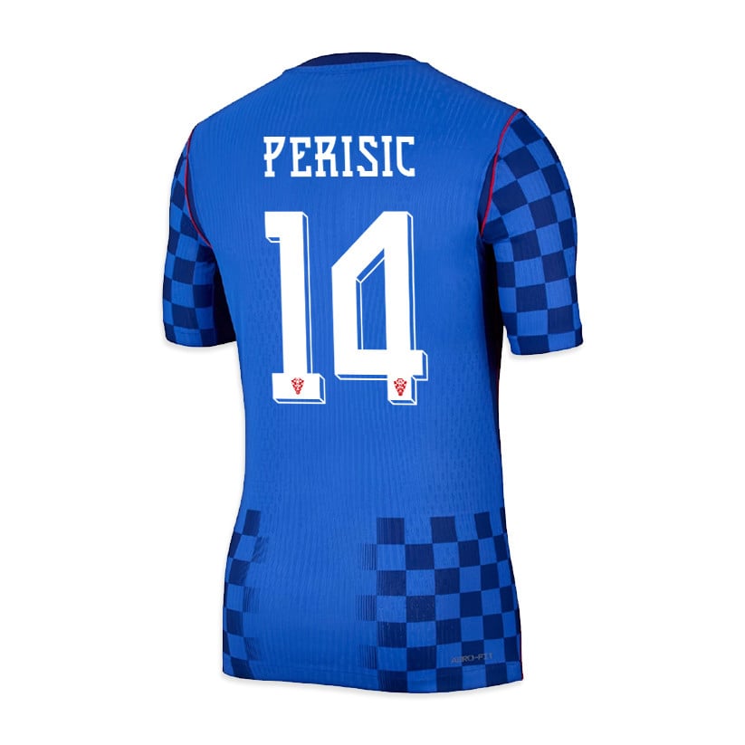 Ivan Perisic 14 Croatia National Team 2026 Away Jersey - Men, Blue