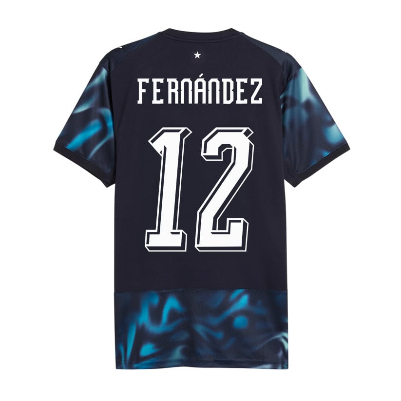 Gatito Fernández 12 Paraguay National Team 2026 Away Jersey - Navy, Men