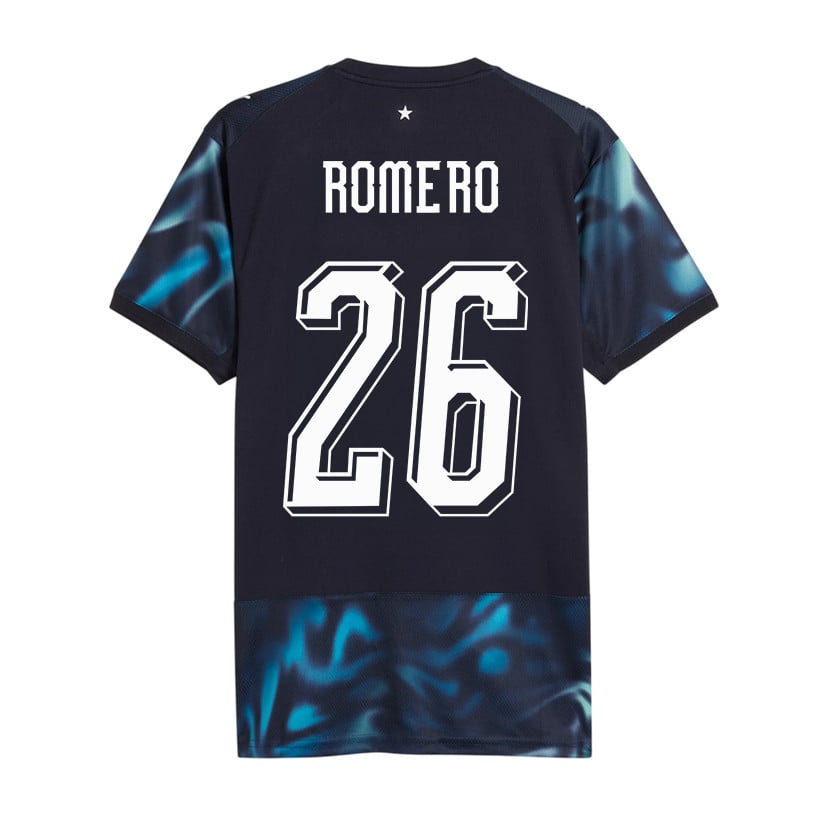 Lucas Romero 26 Paraguay National Team 2026 Away Jersey - Navy, Men