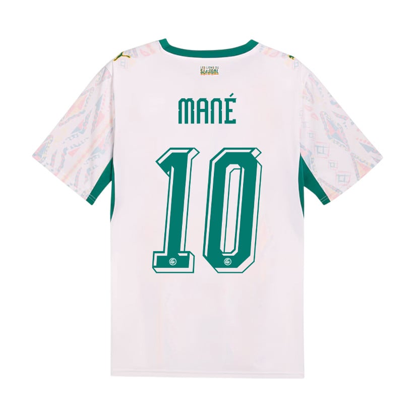 Sadio Mané 10 Senegal National Team 2026 Home Jersey - Men, White