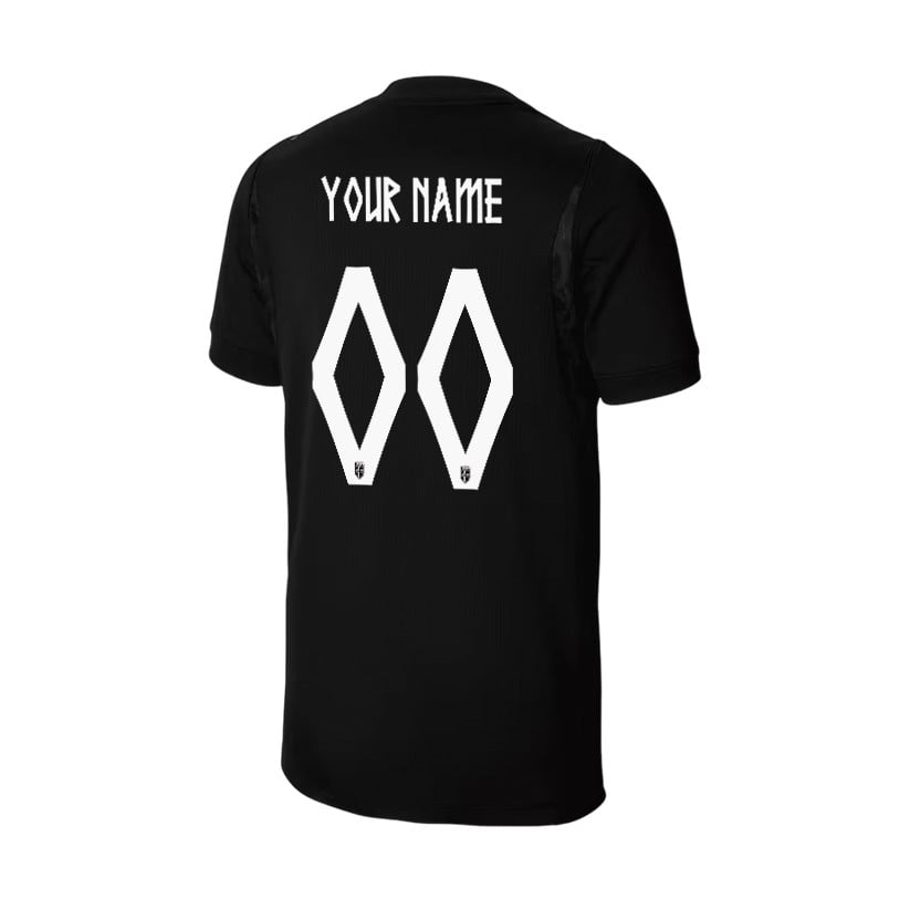 Norway National Team 2026 Youth Away Jersey - Personalized - Black