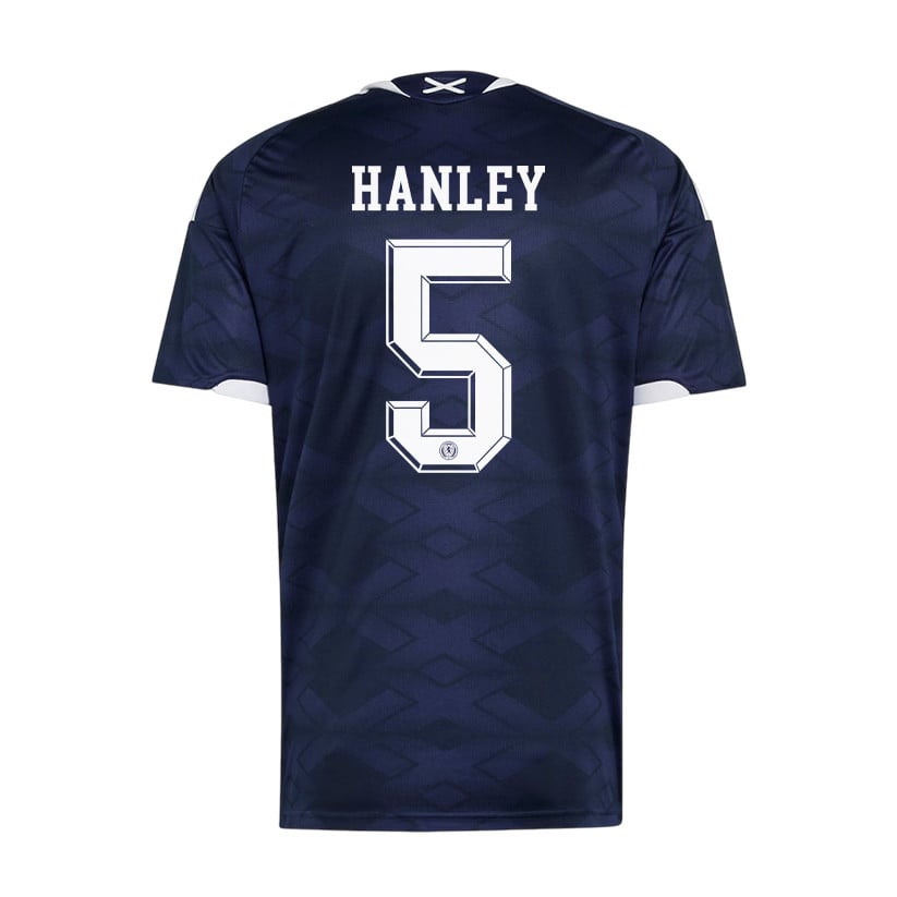 Grant Hanley 5 Scotland National Team 2026 Home Jersey - Navy, Men