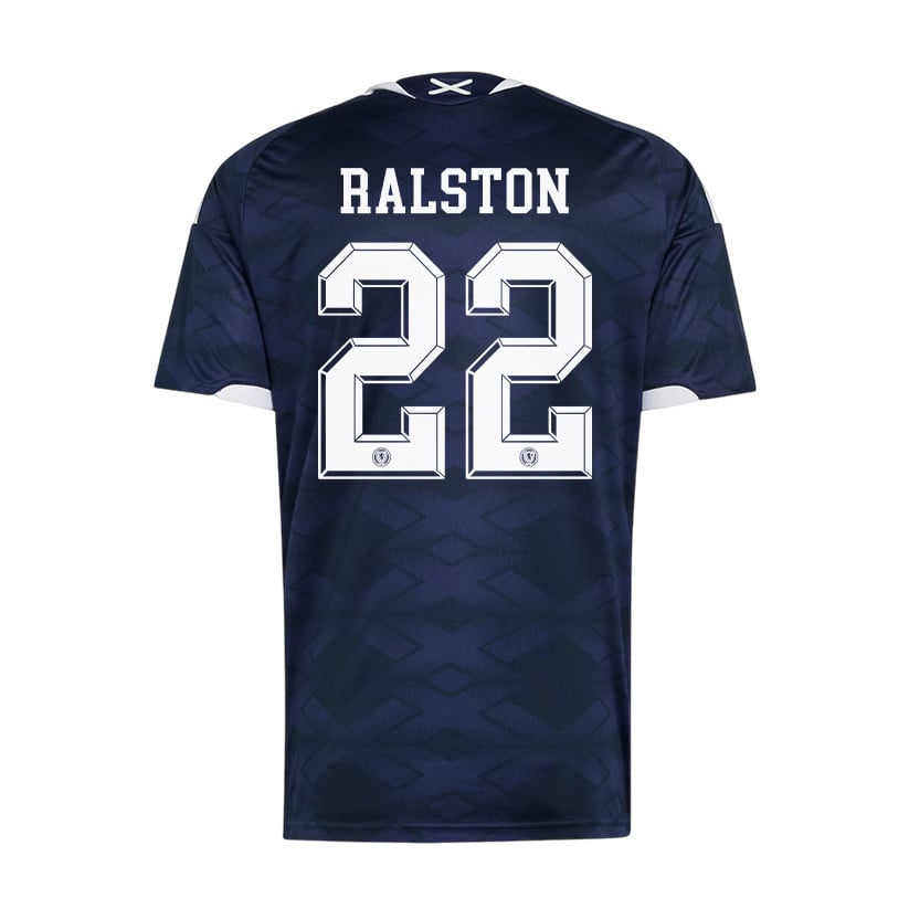 Anthony Ralston 22 Scotland National Team 2026 Home Jersey - Navy, Men