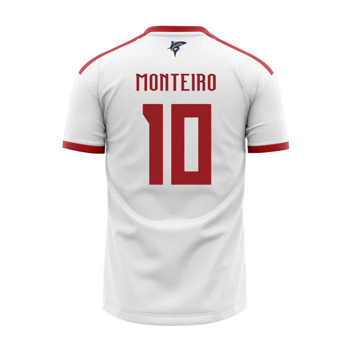 Jamiro Monteiro 10 Cape Verde National Team 2026 Away Jersey - White, Men