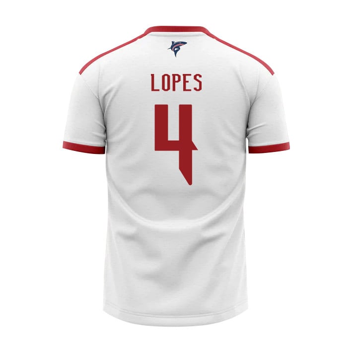 Roberto Lopes 4 Cape Verde National Team 2026 Away Jersey - White, Men