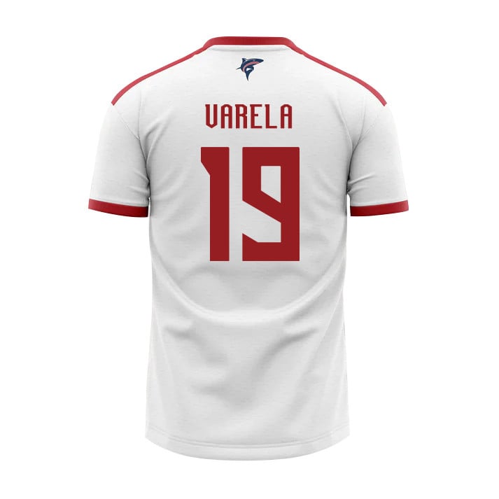 Helio Varela 19 Cape Verde National Team 2026 Away Jersey - White, Men