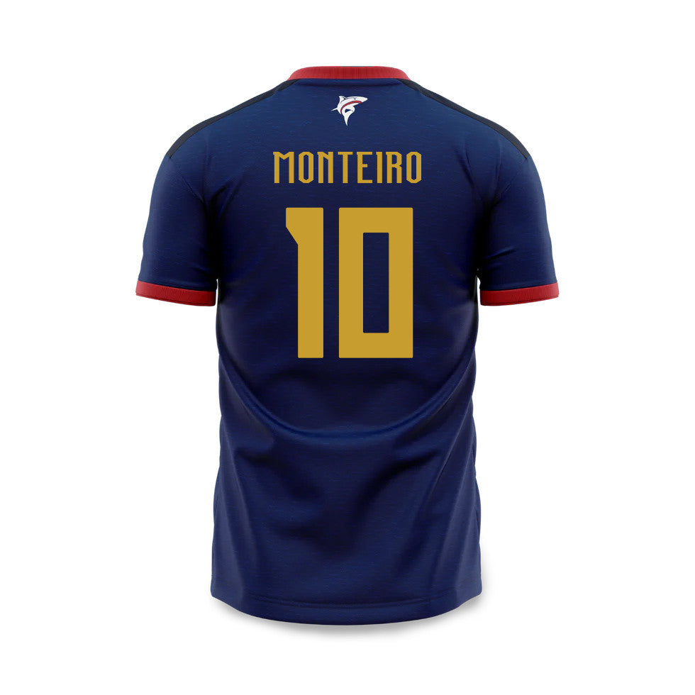 Jamiro Monteiro 10 Cape Verde National Team 2026 Home Jersey - Blue, Men