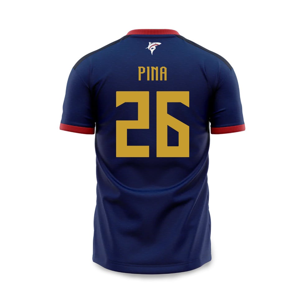 Kevin Pina 26 Cape Verde National Team 2026 Home Jersey - Blue, Men