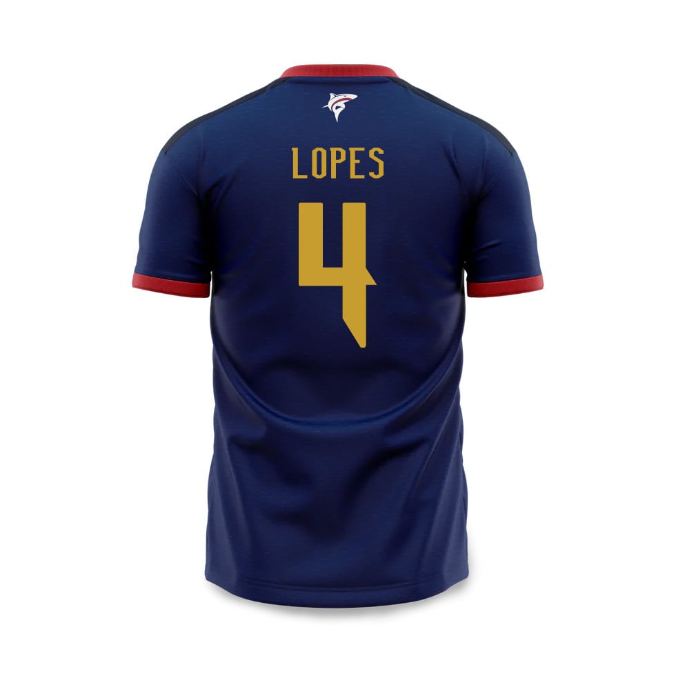 Roberto Lopes 4 Cape Verde National Team 2026 Home Jersey - Blue, Men