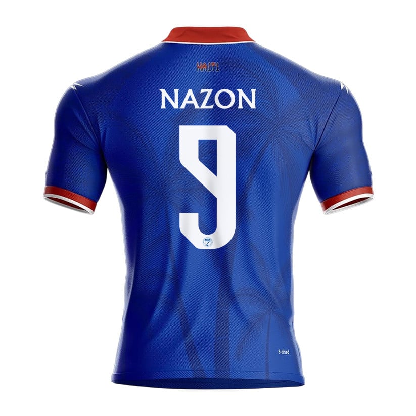 Duckens Nazon 9 Haiti National Team 2026 Home Jersey - Blue, Men