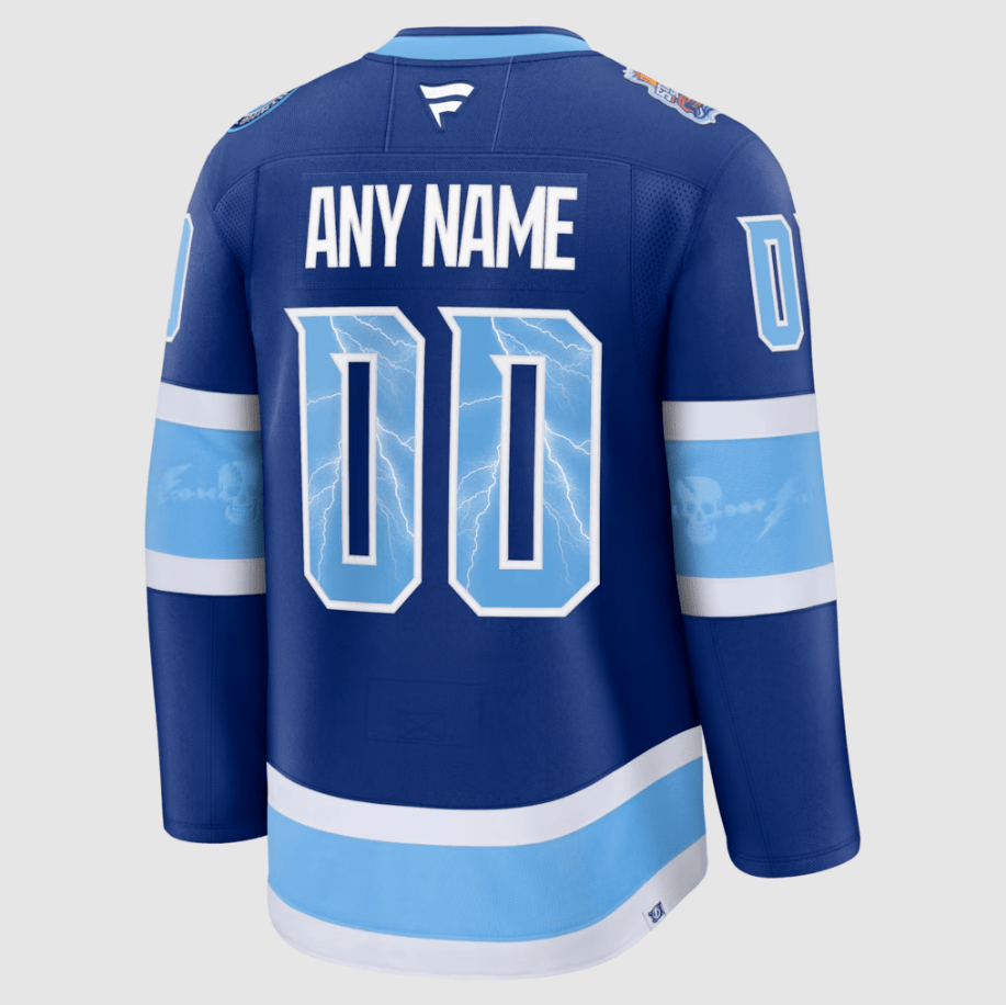 Tampa Bay Lightning 2026 NHL Stadium Series Premium Custom Jersey - Blue