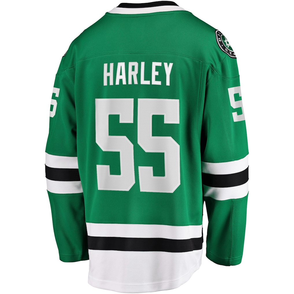 Thomas Harley Dallas Stars Home Breakaway Men Jersey - Kelly Green