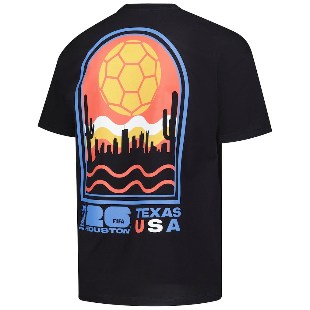 Houston Host City Local 2026 FIFA World Cup T-Shirt - Black