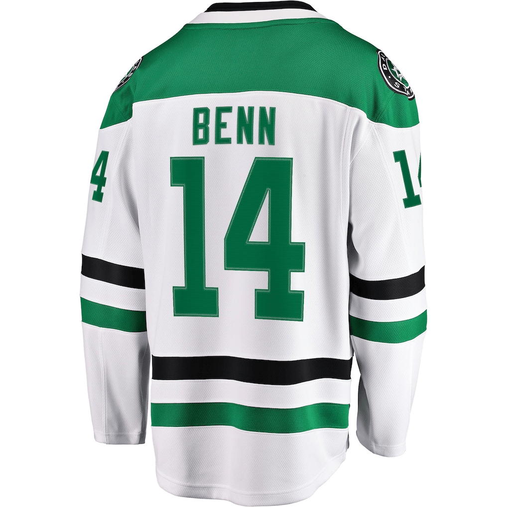 Jamie Benn 14 Dallas Stars Breakaway Men Jersey - White