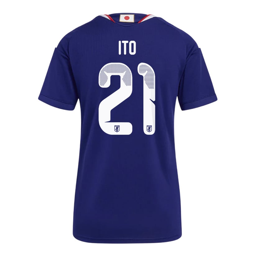 Hiroki Ito 21 Japan National Team 2026 Women's Home Jersey - Blue