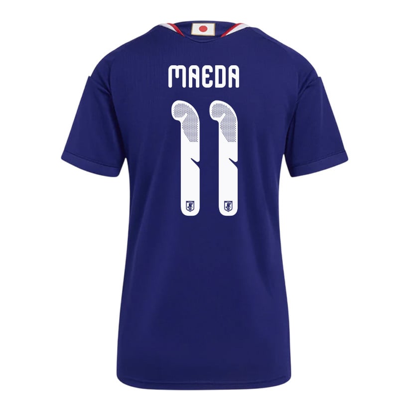 Daizen Maeda 11 Japan National Team 2026 Women's Home Jersey - Blue