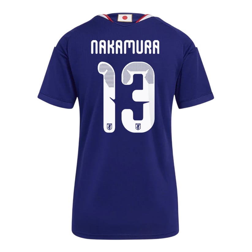 Keito Nakamura 13 Japan National Team 2026 Women's Home Jersey - Blue