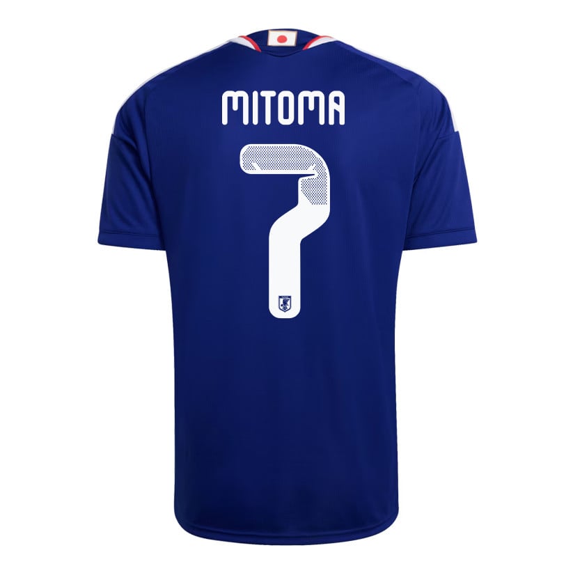 Kaoru Mitoma 7 Japan National Team 2026 Home Jersey - Blue, Men