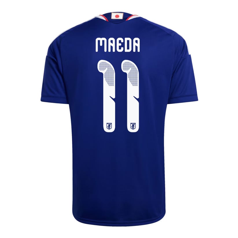 Daizen Maeda 11 Japan National Team 2026 Home Jersey - Blue, Men