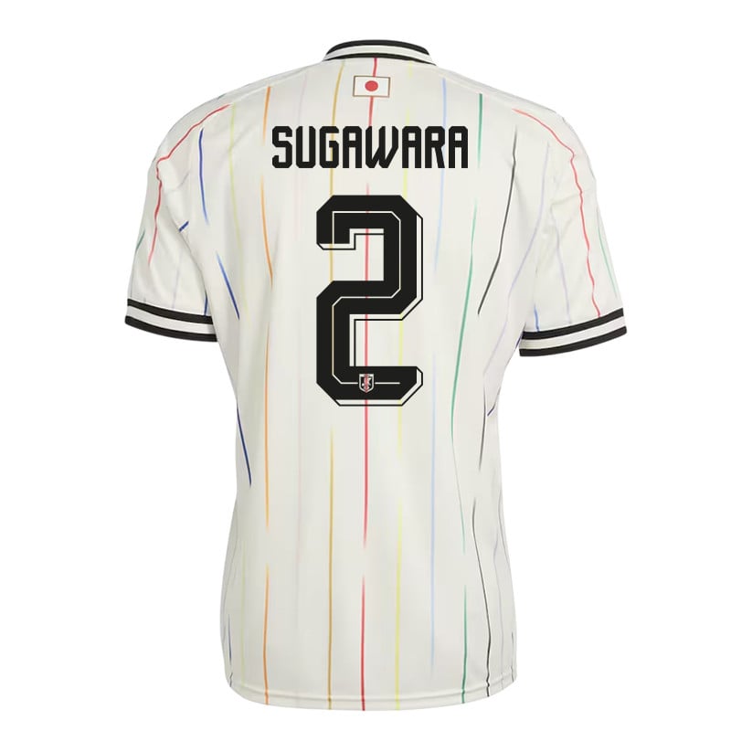 Yukinari Sugawara 2 Japan National Team 2026 Away Jersey - Off White, Men