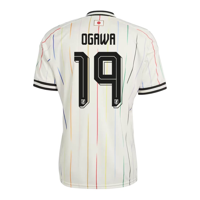 Koki Ogawa 19 Japan National Team 2026 Away Jersey - Off White, Men