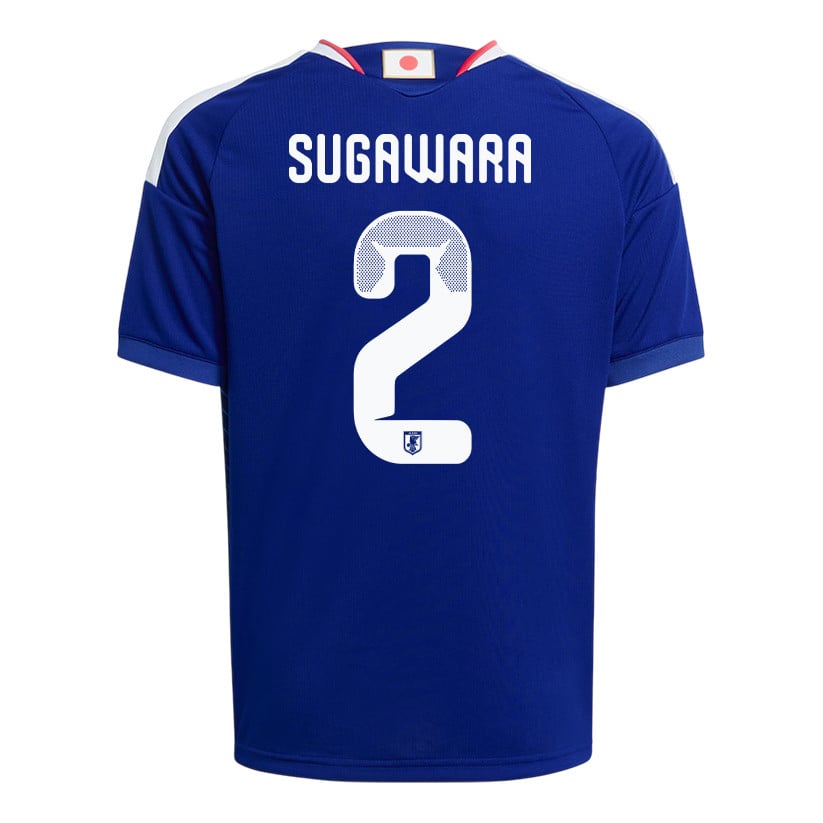 Yukinari Sugawara 2 Youth Japan National Team 2026 Home Jersey - Blue