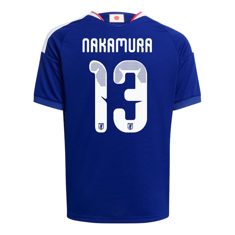 Keito Nakamura 13 Youth Japan National Team 2026 Home Jersey - Blue