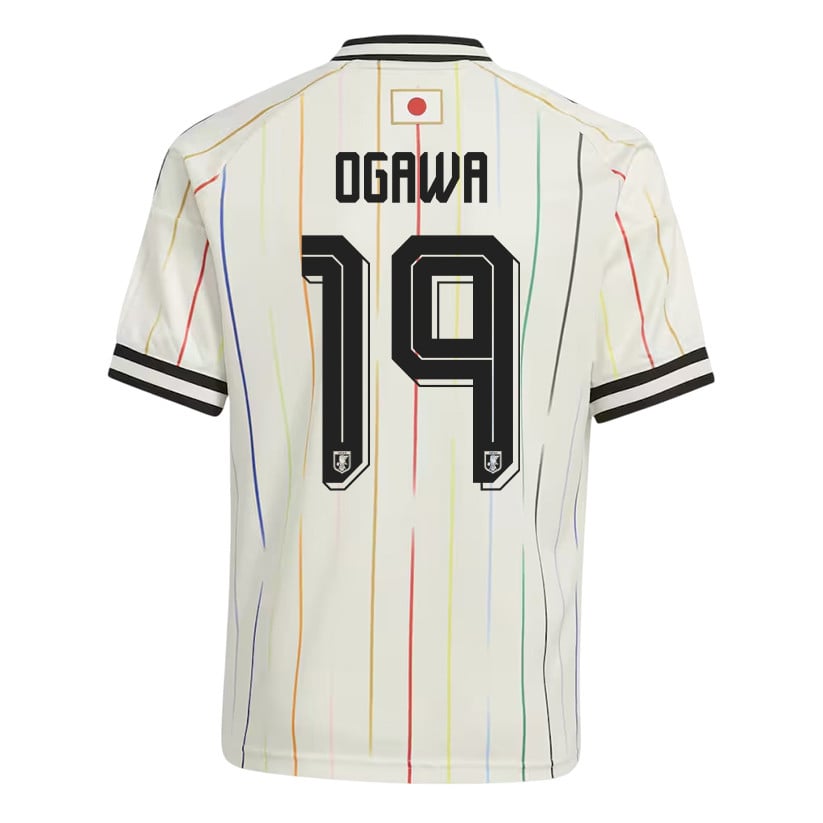Koki Ogawa 19 Youth Japan National Team 2026 Away Jersey - Off White