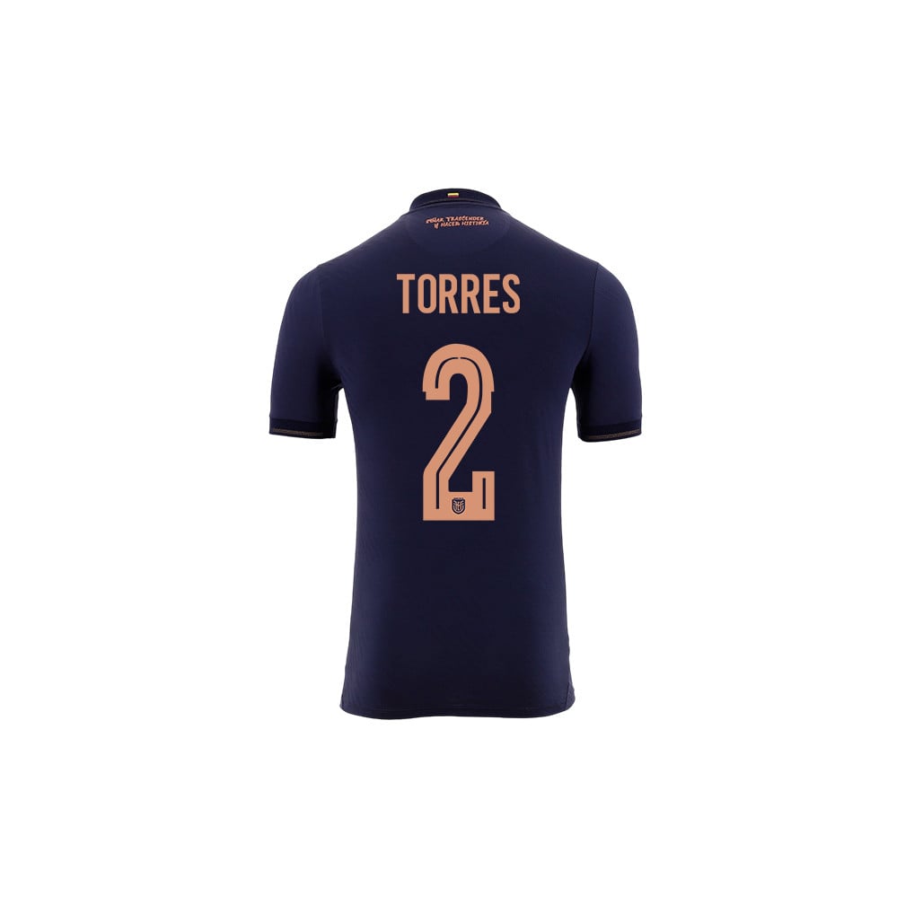 Félix Torres 2 Youth Ecuador National Team 2026 Away Jersey - Navy