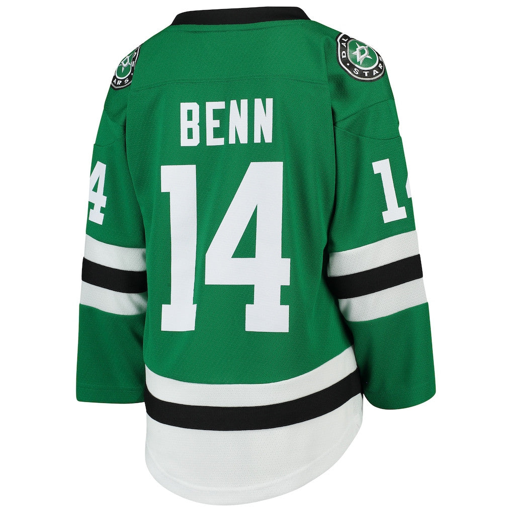 Jamie Benn 14 Dallas Stars Youth Home Player Jersey - Kelly Green