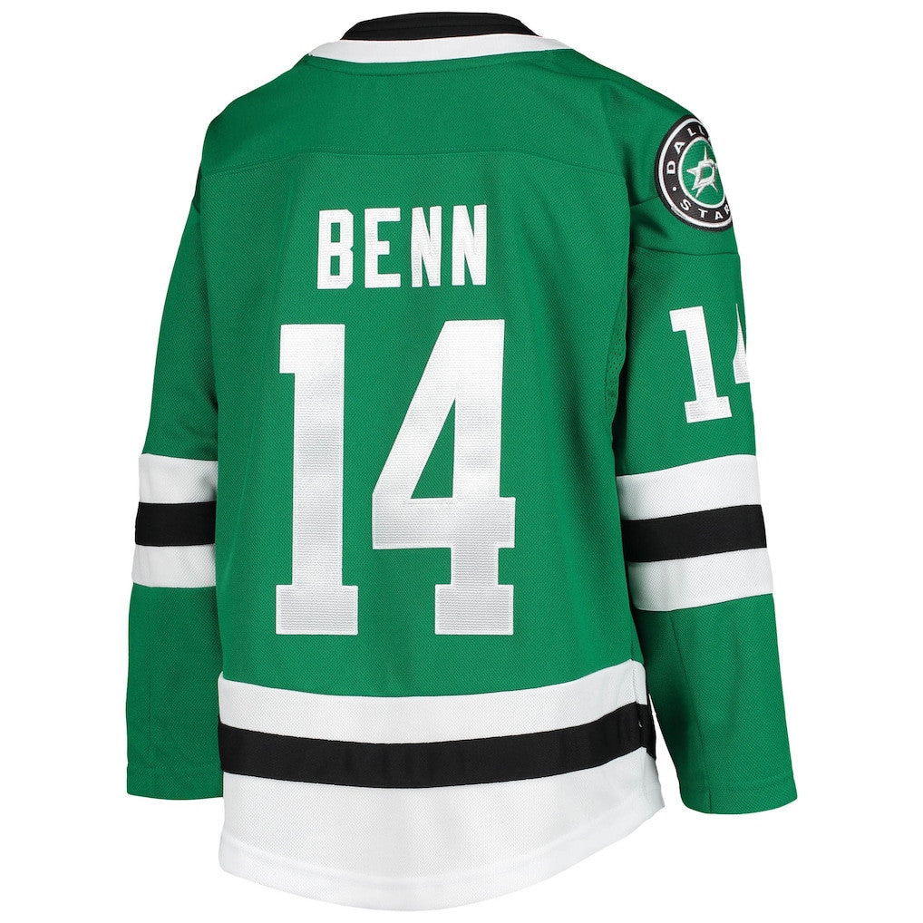 Jamie Benn 14 Dallas Stars Youth Home Player Jersey - Kelly Green