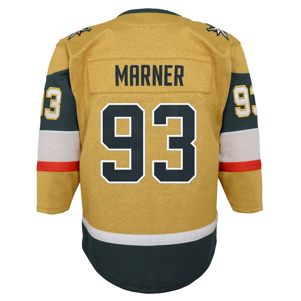 Mitch Marner 93 Vegas Golden Knights Youth Player Jersey - Gold