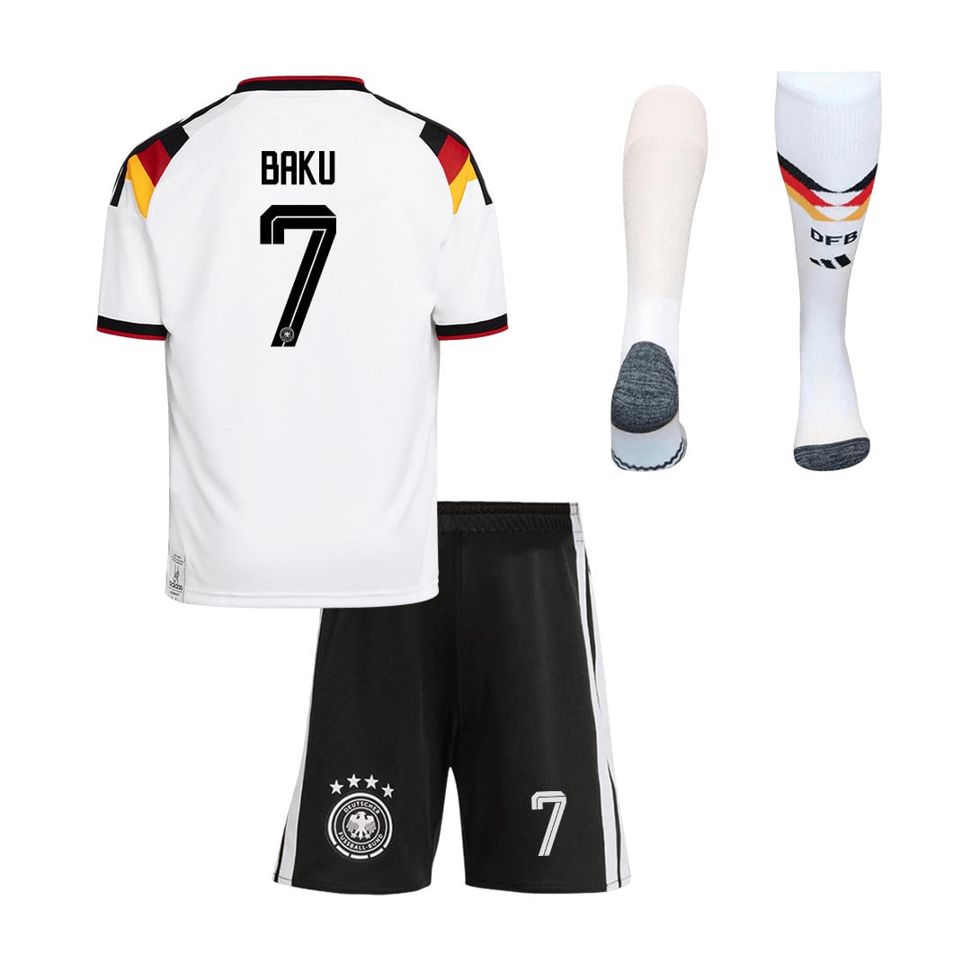 Bote Baku 7 Germany 2026 Home Men Kit Set – White