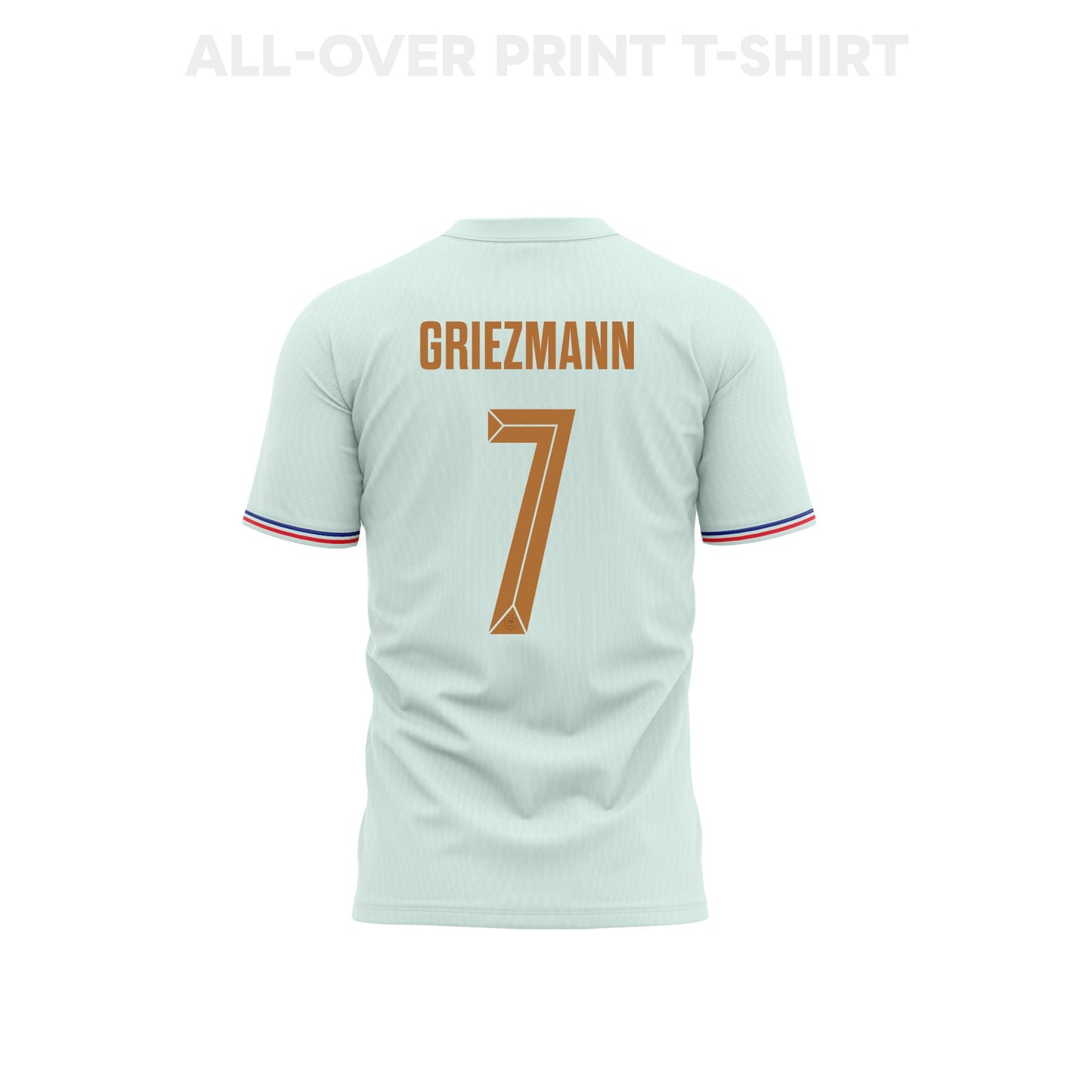 Antoine Griezmann 7 Youth France 2026 Away 3D T-shirt Fully Printed – Green